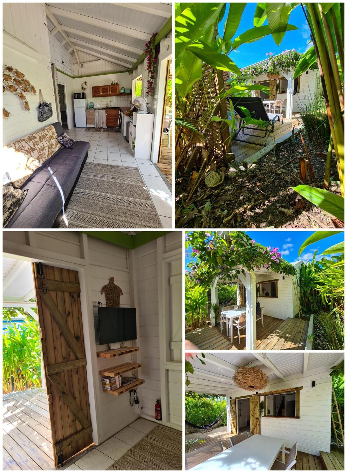 Charmant Bungalow Coco Sainte-Anne  Kültér fotó